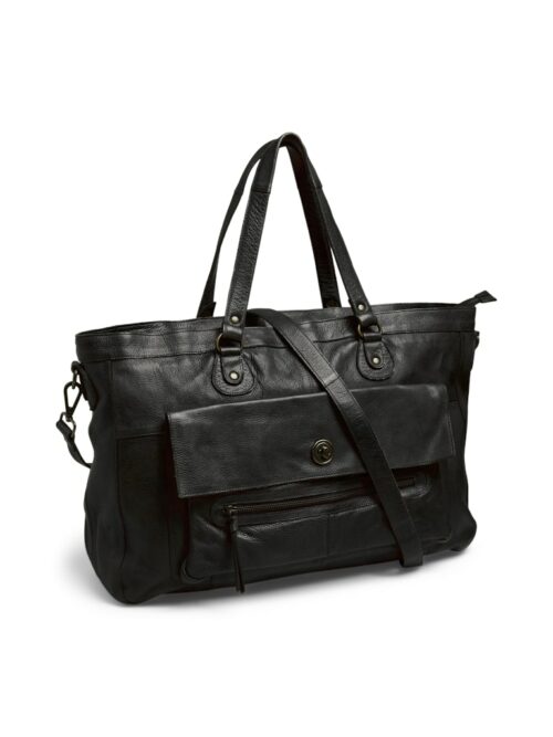 PIECES PCTOTALLY Sac de Voyage Cuir Black Bubble