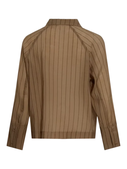VILA ROUGE EDIT ROUENIA Chemise Petrified Oak – Image 2