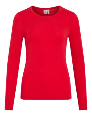 VILA ROUGE EDIT ROUMAPLE T-Shirt Chinese Red