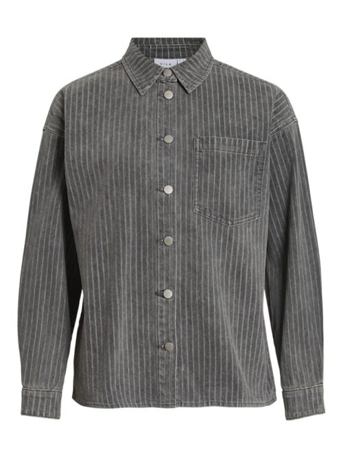 VILA VIARIE Chemise Denim Dark Grey Denim
