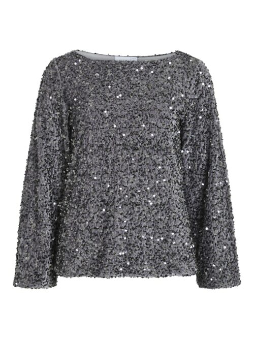 VILA VIFAITH Top Sequins Poppy Seed