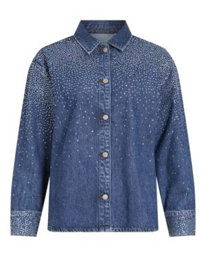 VILA VIPAL Chemise Denim Medium Blue Denim