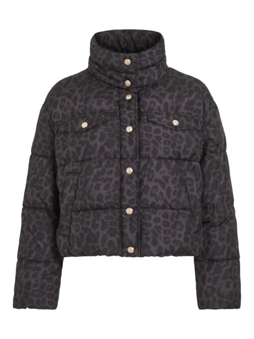 VILA VIPUFF Veste Black Beauty Leopard