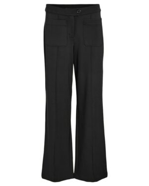 VILA VISELMA Pantalon Black Beauty