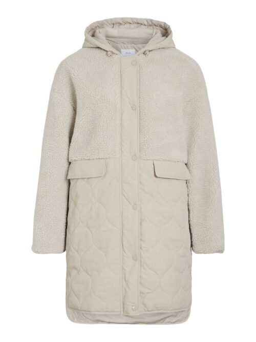 VILA VITONE Manteau Feather Gray