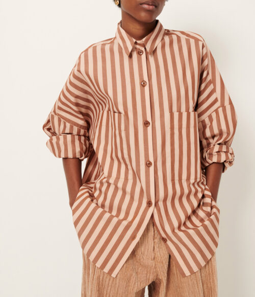 SESSUN FONTANIA Chemise Toffee Blush