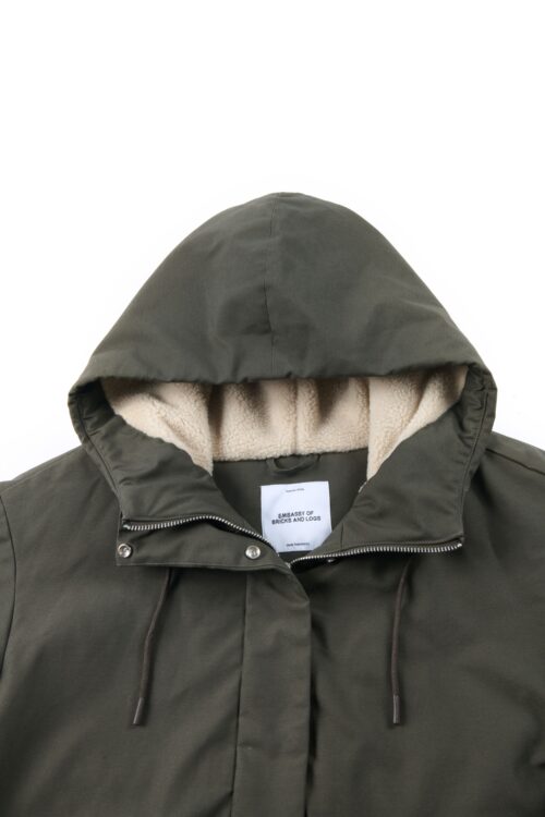 EMBASSY MEMPHIS Parka Black Olive – Image 13