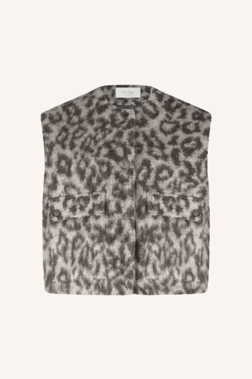 BY-BAR MAGGIE Veste sans Manches Leopard Print – Image 6