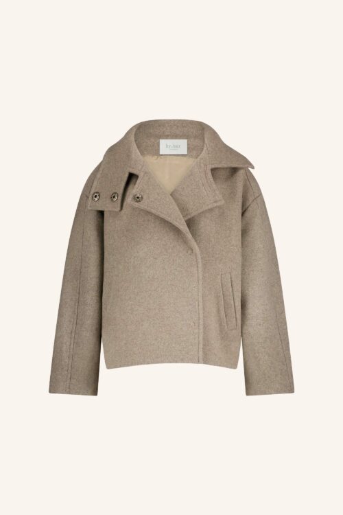 BY-BAR RIKA Manteau Dark Sand – Image 7