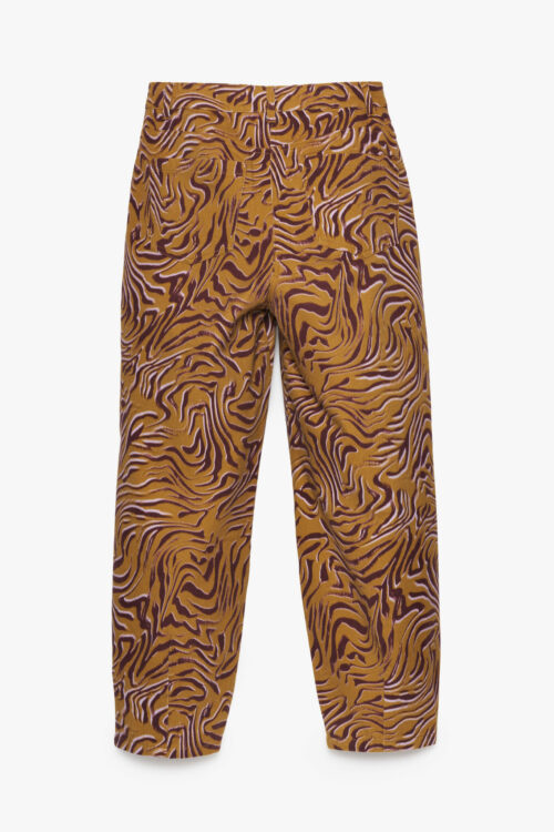 arrière pantalon pour femme orange et violet de la marque CKS. cks tonys pantalon long brm