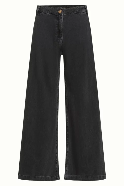 KING LOUIE PEPPA Jean Rock Denim Black – Image 4