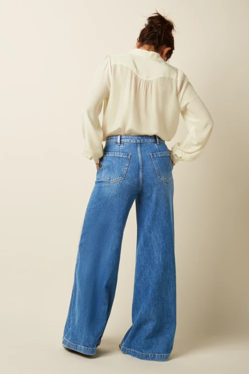 KING LOUIE PEPPA Jean Stone Denim Blue Tint – Image 4