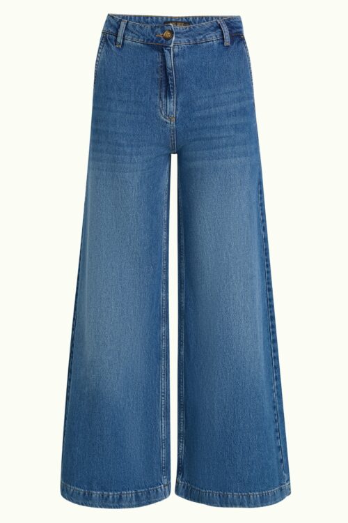 KING LOUIE PEPPA Jean Stone Denim Blue Tint – Image 5