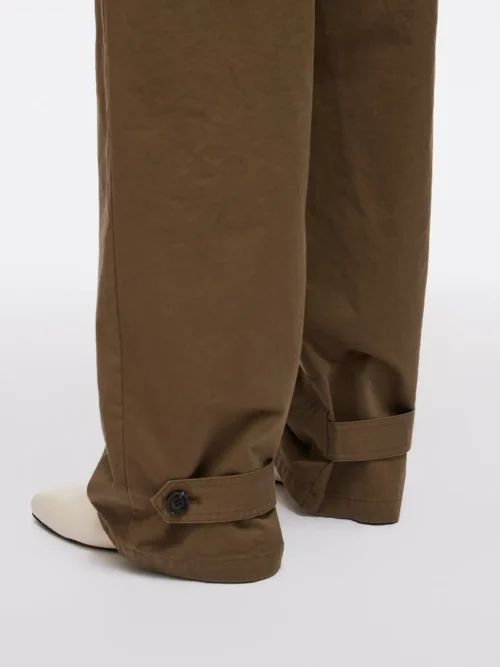 VILA ROUGE EDIT ROUFIONA Pantalon Dark Olive – Image 4
