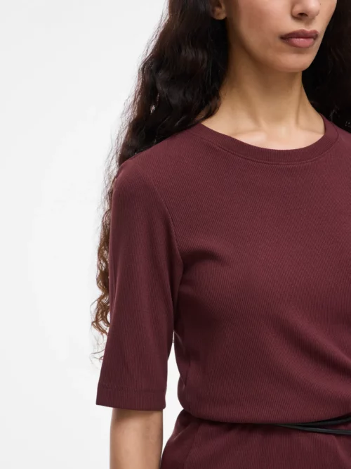 VILA ROUGE EDIT ROUHELENA Top  Decadent Chocolate – Image 7