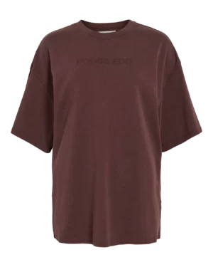 VILA ROUGE EDIT ROUSOPHIAS T-Shirt Oversize Decadent Chocolate