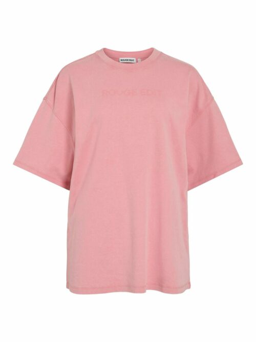 VILA ROUGE EDIT ROUSOPHIAS T-Shirt Oversize Peach Blossom