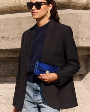 BY-BAR JILL Blazer Midnight Stripe