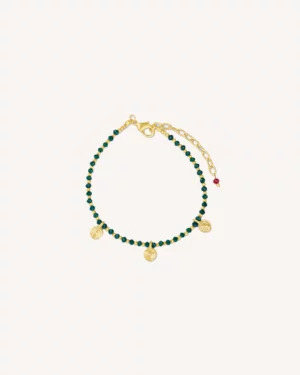 BY-BAR KAY Bracelet Emerald Green