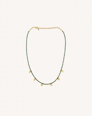 BY-BAR KAY Collier Emerald Green