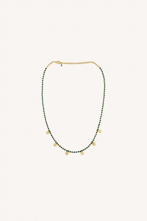 BY-BAR KAY Collier Emerald Green