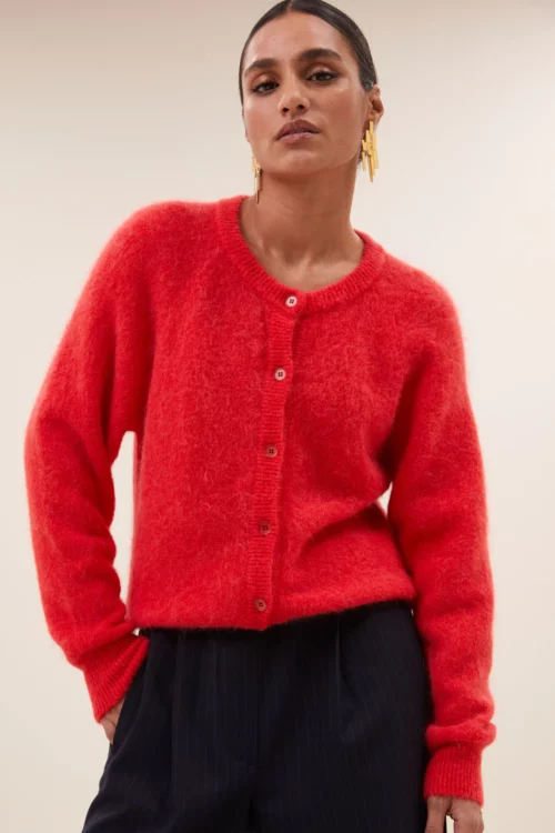 BY-BAR MEYA Cardigan Lipstick