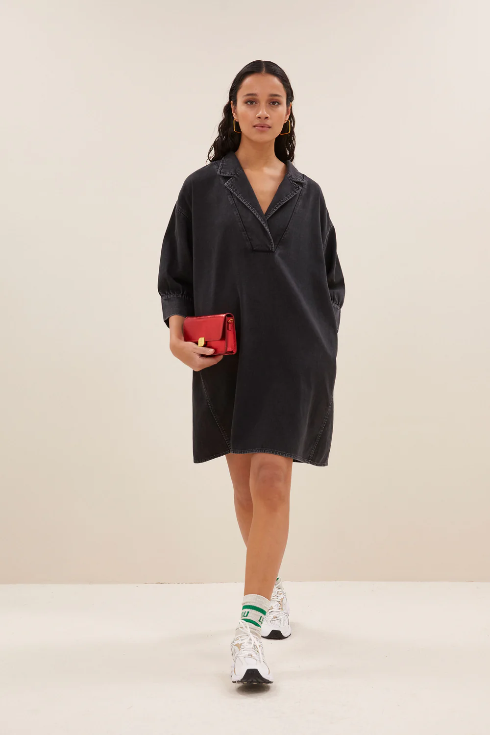 BY-BAR PINO Robe Jet Black – Image 2