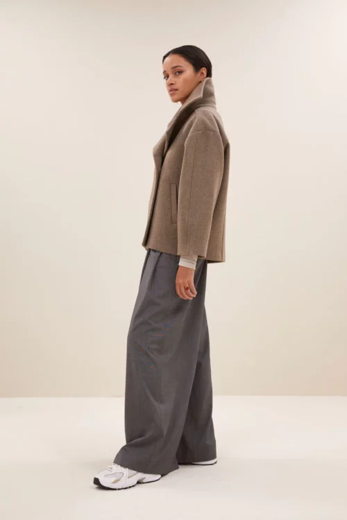 BY-BAR RIKA Manteau Dark Sand – Image 5