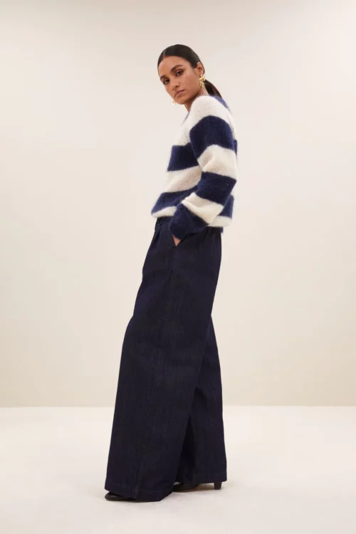 BY-BAR SIAN Pull Midnight Stripe – Image 4