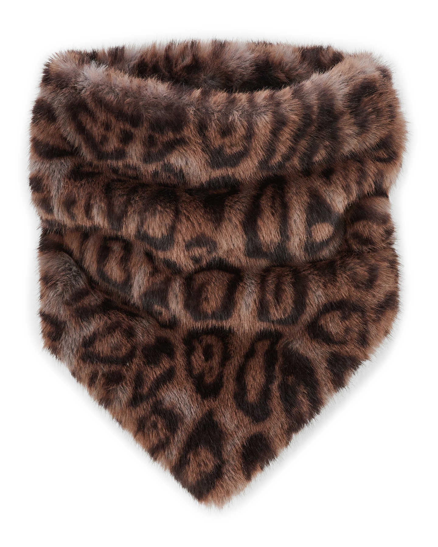 LABDIP ALEXIS MINK Bandana Fourrure Léopard Grey – Image 3