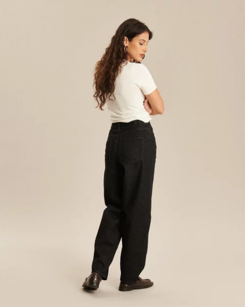 LABDIP OLSEN DENIM Jean Ballon Dark Grey BL 70 – Image 4
