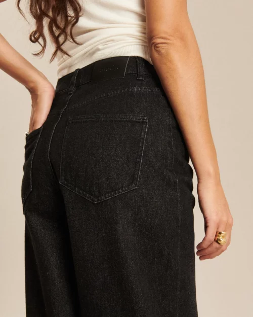 LABDIP OLSEN DENIM Jean Ballon Dark Grey BL 70 – Image 5