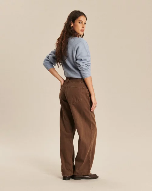 LABDIP RIVER DENIM DYE Jean Wide Cafe – Image 3