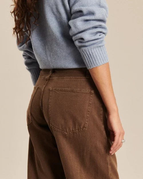 LABDIP RIVER DENIM DYE Jean Wide Cafe – Image 4