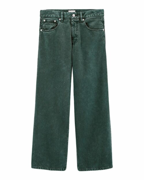 LABDIP RIVER DENIM DYE Jean Wide Moss – Image 7