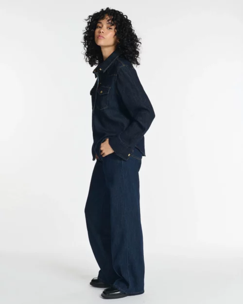 LABDIP SUFFREN DENIM 3D Jean Wide Dark Blue – Image 2
