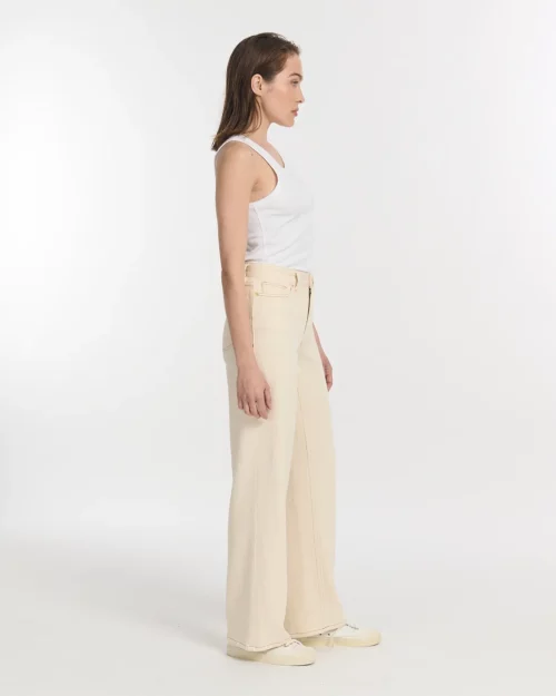 LABDIP SUFFREN DENIM 3D Jean Wide Ecru – Image 3