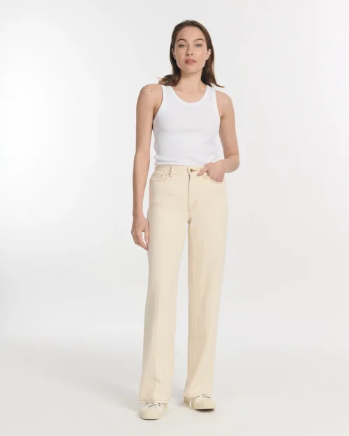 LABDIP SUFFREN DENIM 3D Jean Wide Ecru – Image 2