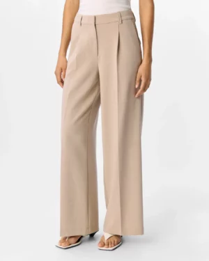 OBJECT OBJIVY Pantalon Large Tannin