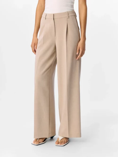 OBJECT OBJIVY Pantalon Large Tannin