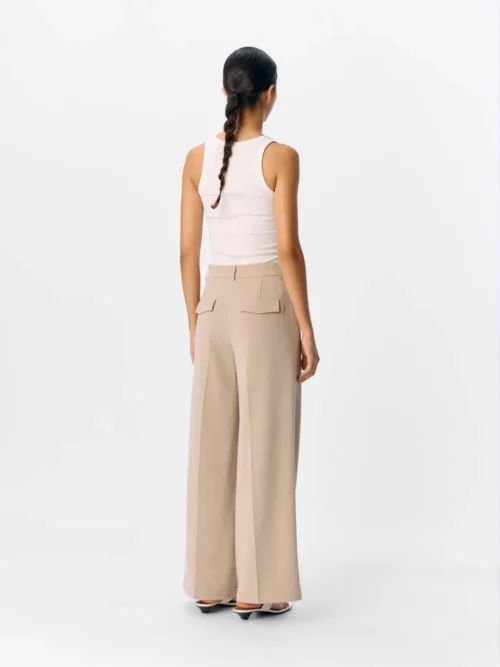 OBJECT OBJIVY Pantalon Large Tannin – Image 3