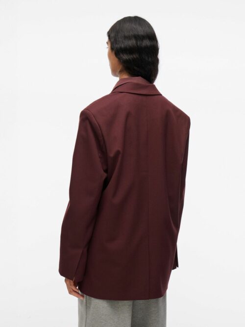 VILA ROUGE EDIT ROULIA Blazer Oversize Decadent Chocolate – Image 2