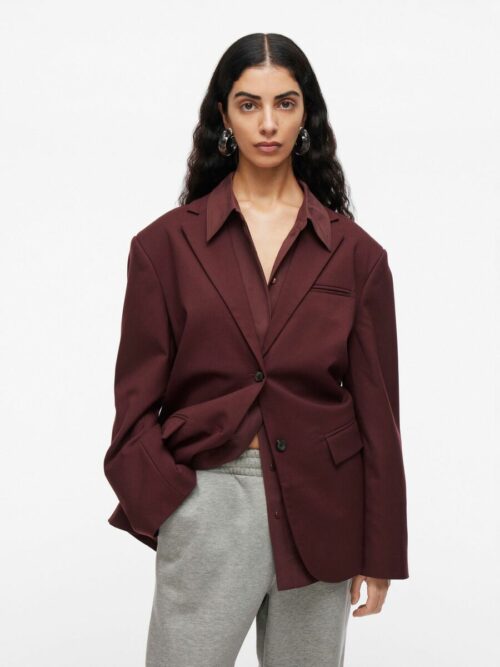 VILA ROUGE EDIT ROULIA Blazer Oversize Decadent Chocolate