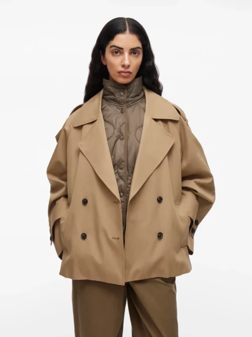 VILA ROUGE EDIT ROULILA Veste Petrified Oak