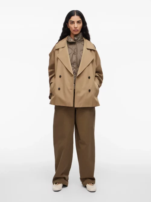 VILA ROUGE EDIT ROULILA Veste Petrified Oak – Image 3