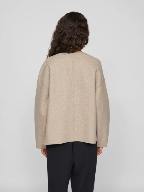 VILA VIJUICE Veste Loose Natural Melange – Image 6