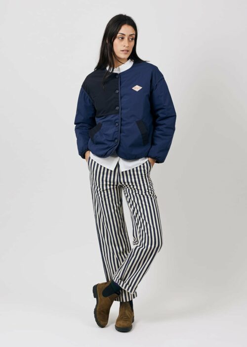 AP GINA Veste Bicolore Bleu Marine 6