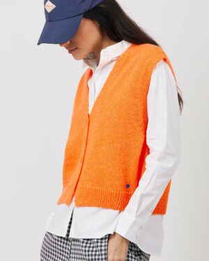 AP GINIA Gilet Sans Manche Orange Fluo 312