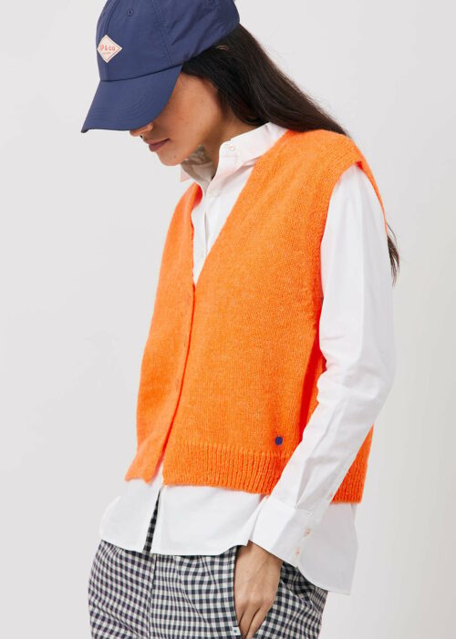 AP GINIA Gilet Sans Manche Orange Fluo 312