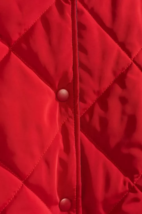 CKS COLDE Veste Courte Rouge et Bordeaux – Image 14